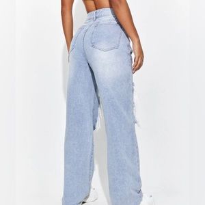 Brand new ripped jeans